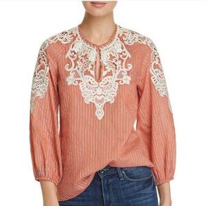 Kobi Halperin Blouse Coral, Size XS
